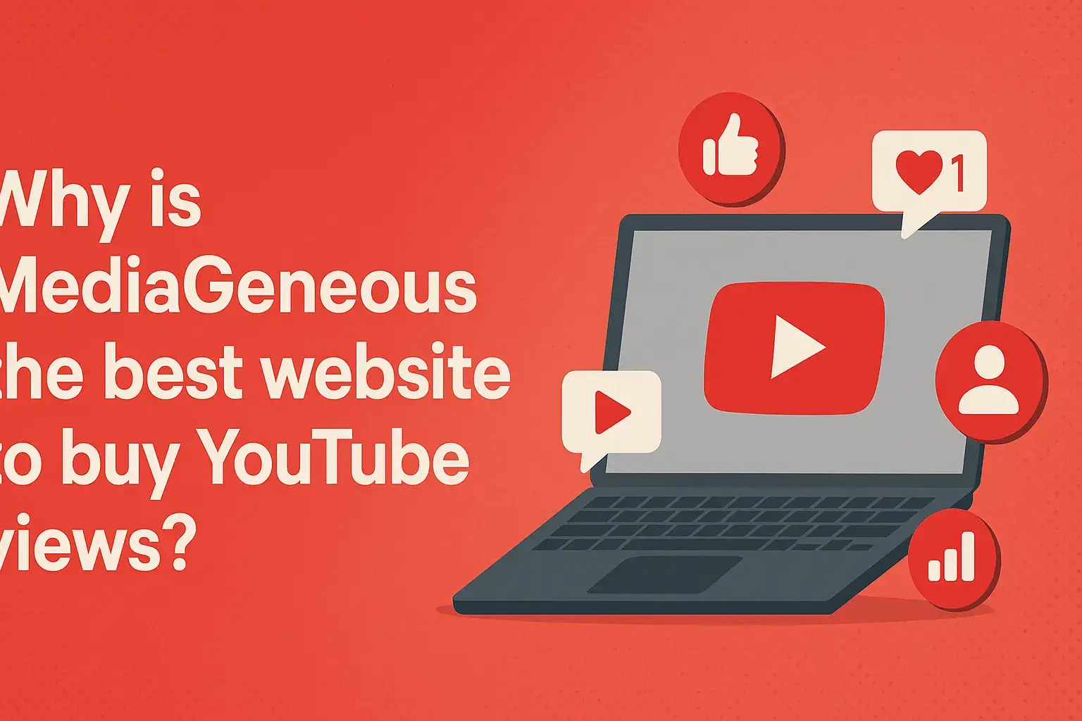 Why is MediaGeneous the best website to buy YouTube views